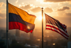 Retaliação continuará até que Colômbia receba os primeiros aviões de deportados vindo dos EUA (Reprodução/Freepik AI
