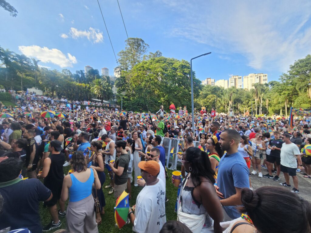 Parque Burle Marx lotado na ação de Pernambuco