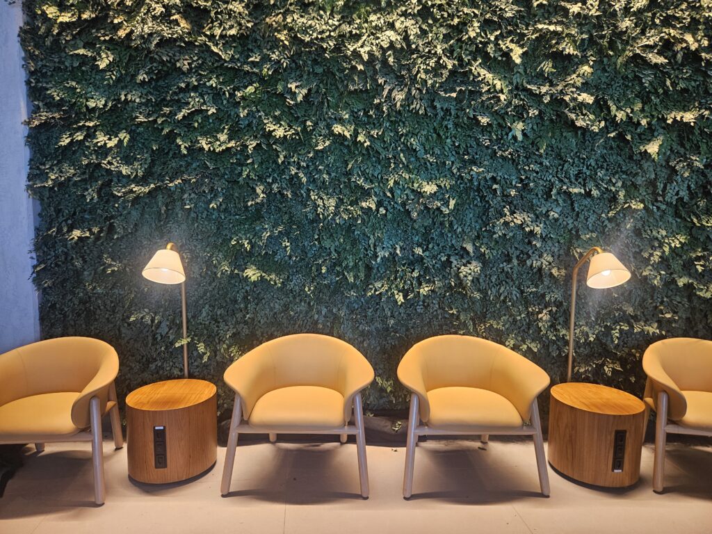 Entrada do lounge