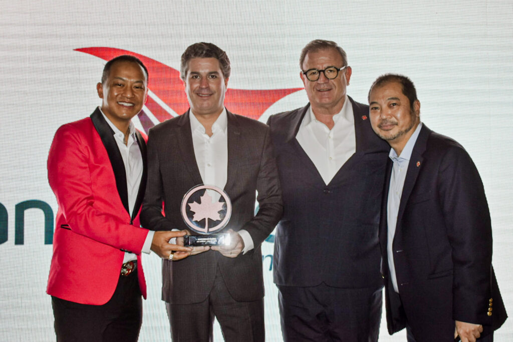 A Ancoradouro foi uma das empresas premiadas no Air Canada Top Sellers 2025