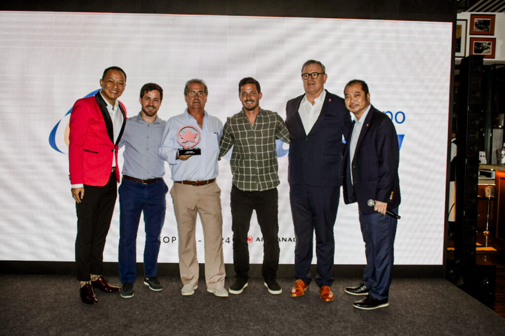 A Confiança  foi uma das empresas premiadas no Air Canada Top Sellers 2025