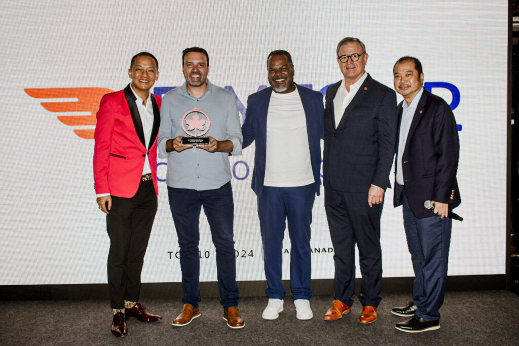 A Flytour Business Travel  foi uma das empresas premiadas no Air Canada Top Sellers 2025