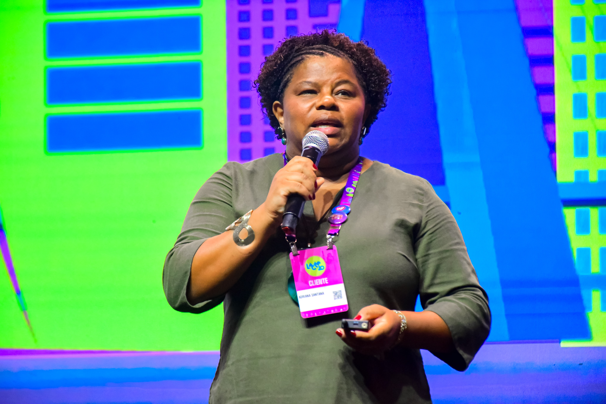 Adriana Santana, finalista do Lacte Você Inspira