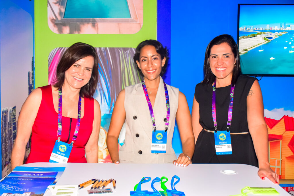 Ana Donato e Marjorie Schroeder, da imaginadora com Viany Macedo, de Miami