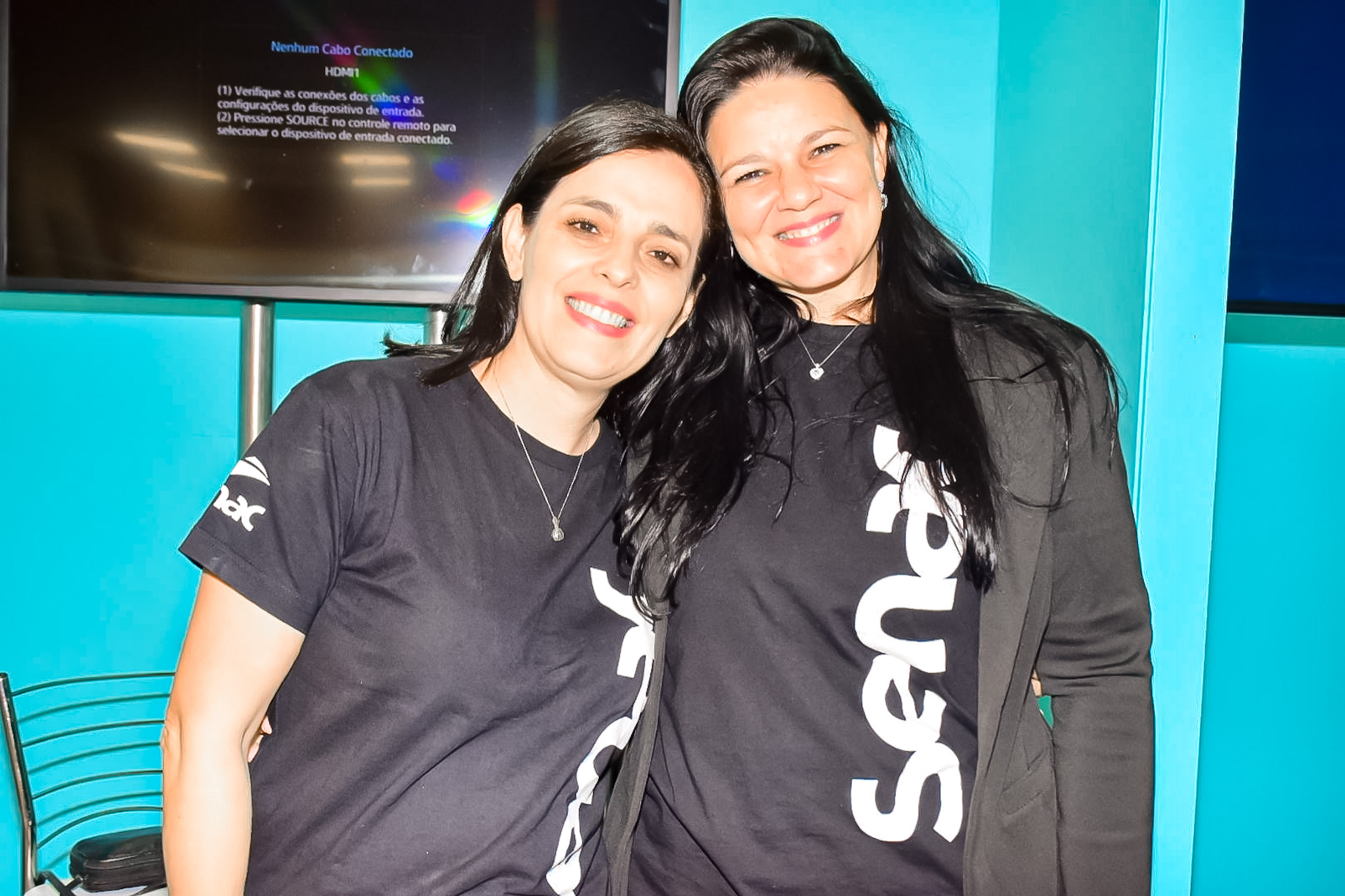 Andréia Luchesi e Karla Bonillo, do Senac
