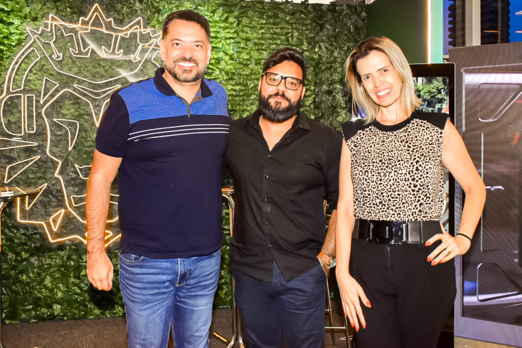Caca Salles, Fernando Luna e Flávia Salles, da 4You