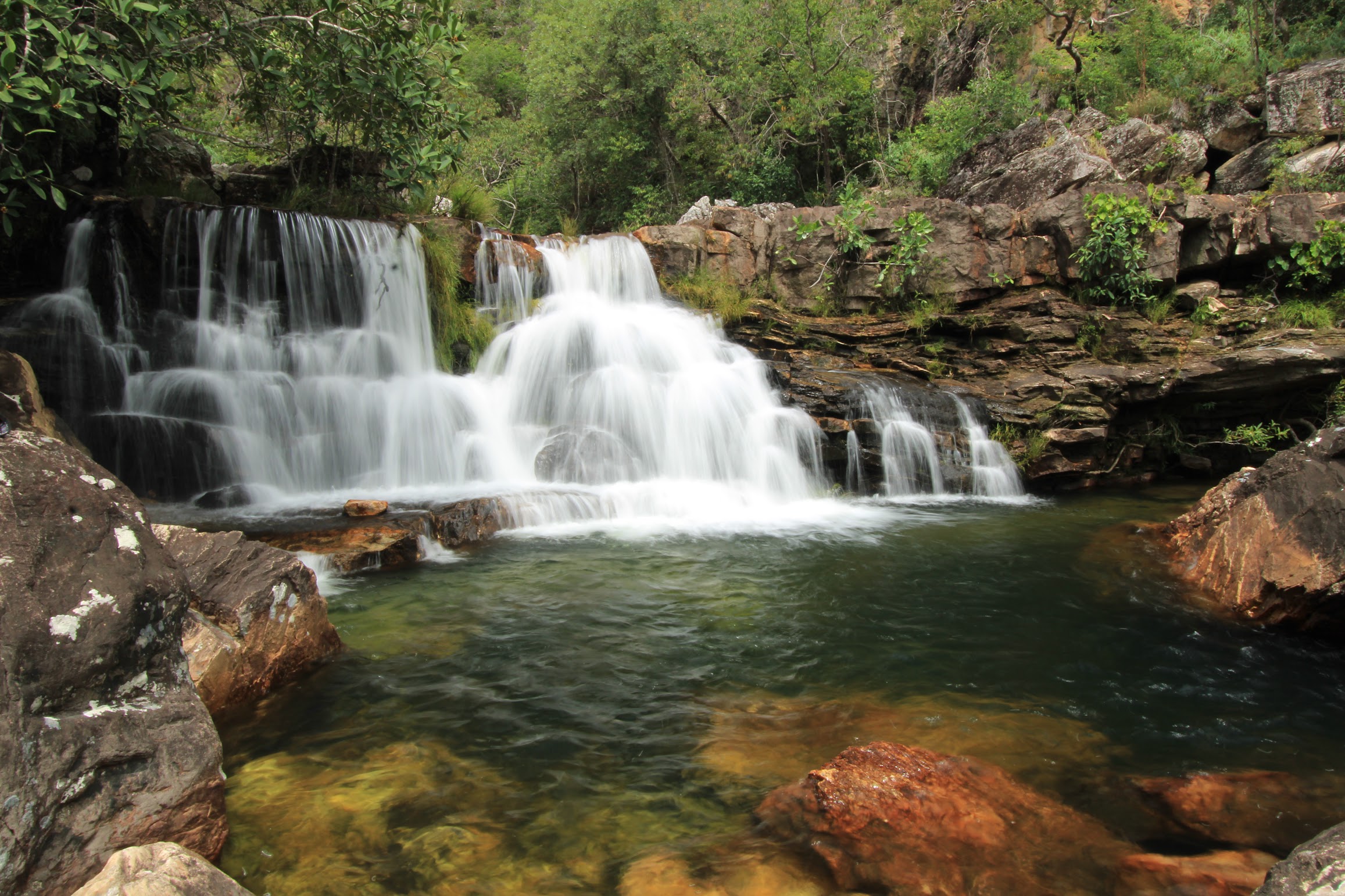 Inframérica e Aeroporto de Brasília apoiam Chapada Week e incentivam o turismo na joia do Cerrado 1 Cachoeira do Encanto Santuario Volta da Serra Foto VisitVeadeiros Por Coleci Turismo Inframérica e Aeroporto de Brasília apoiam Chapada Week e incentivam o turismo na joia do Cerrado