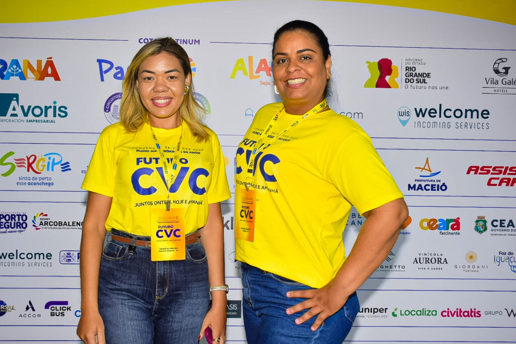 Daniela Arruda e katiuce Santos, franqueadas da CVC