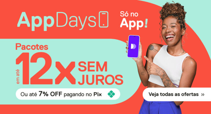 Decolar oferece pacotes em até 12 vezes sem juros no app e desconto no PIX 1 decolar