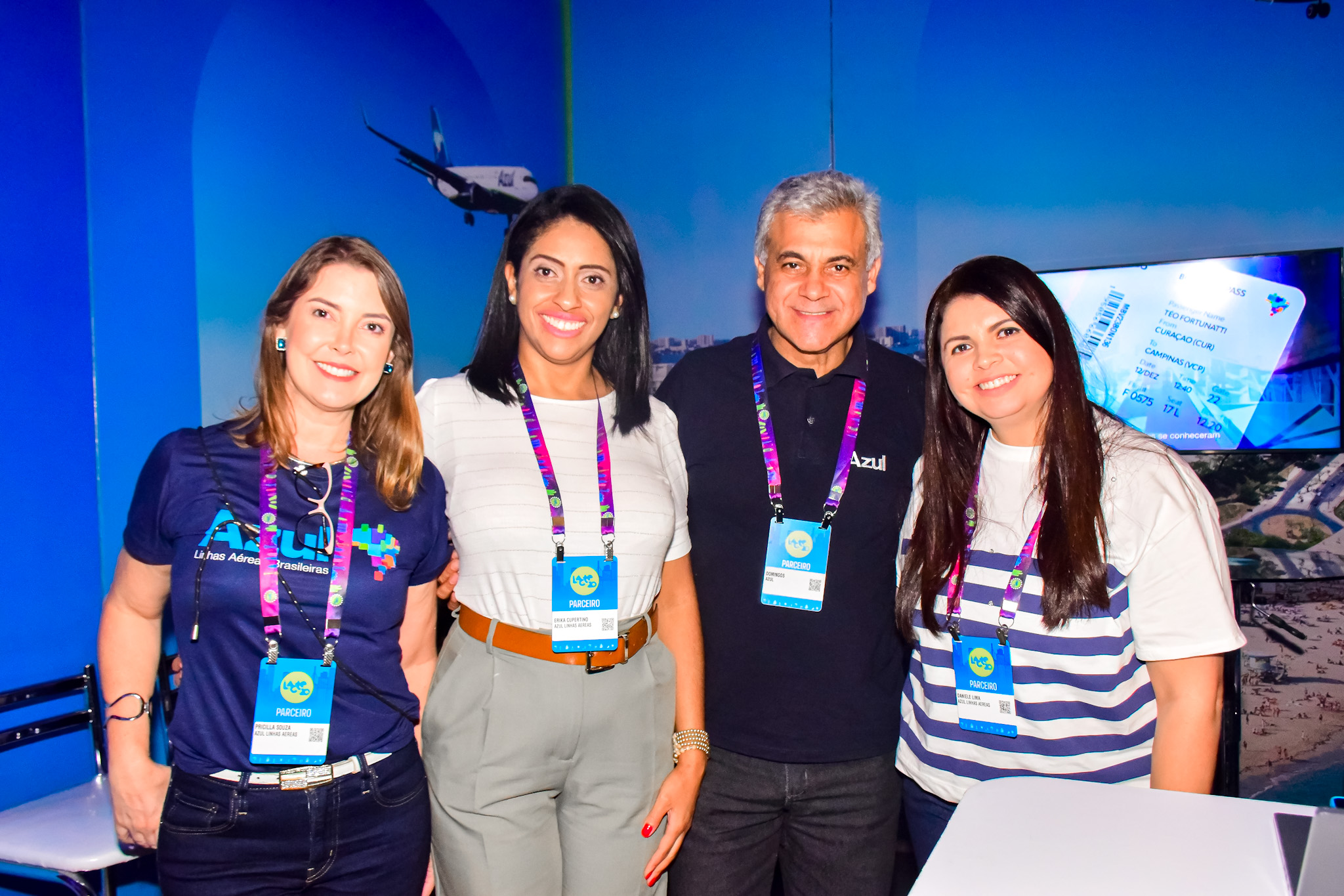 Equipe da Azul no Lacte20