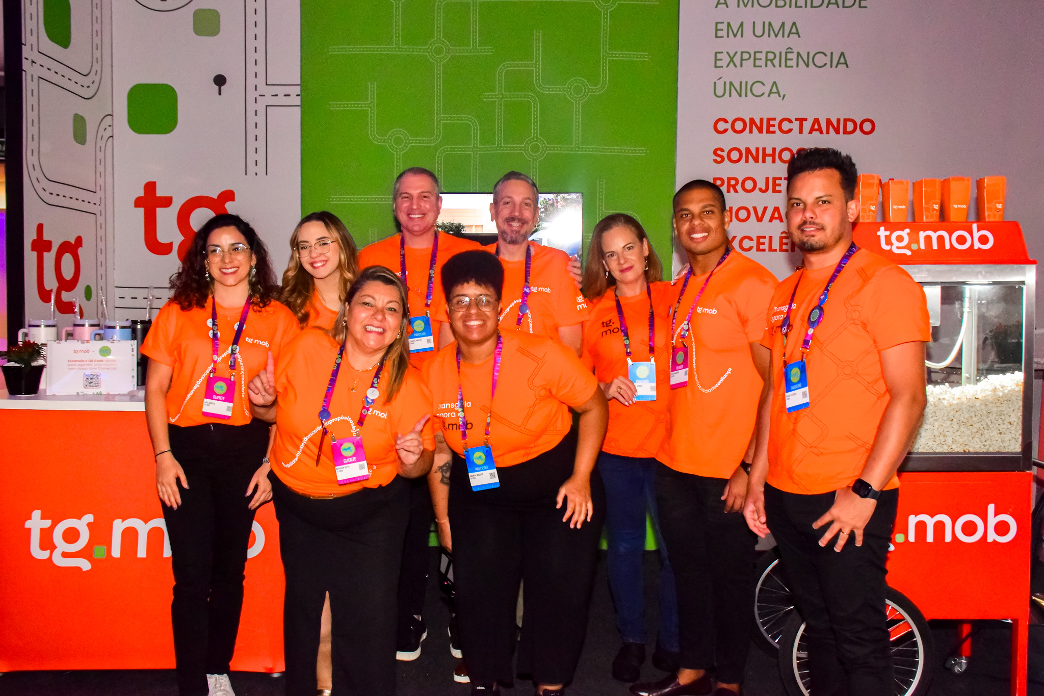 Equipe da TG.Mob no Lacte20