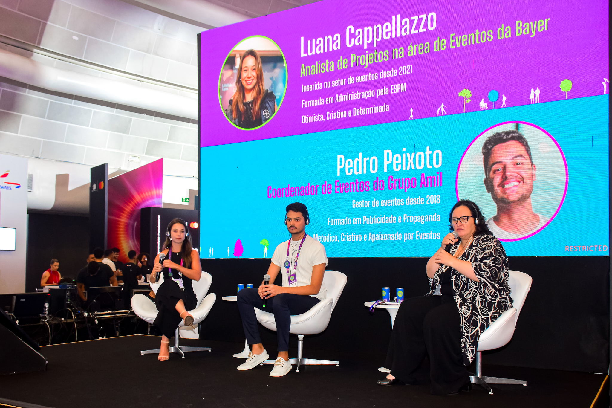 Especialistas como Mariana Aldrigui participaram das sessões de conteúdo Especialistas como Mariana Aldrigui participaram das sessões de conteúdo
