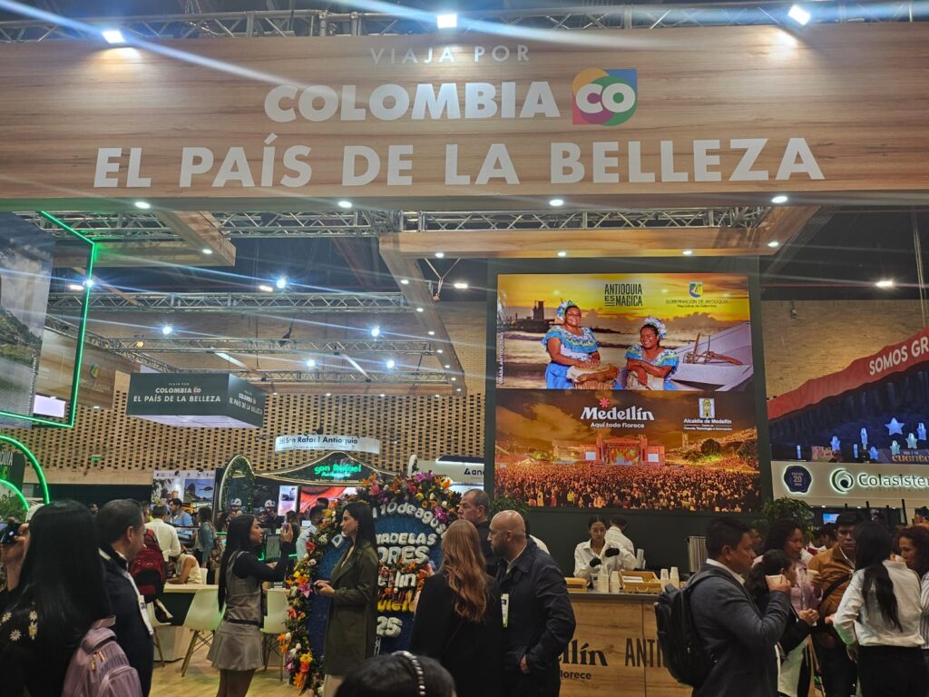Estande da Colômbia
