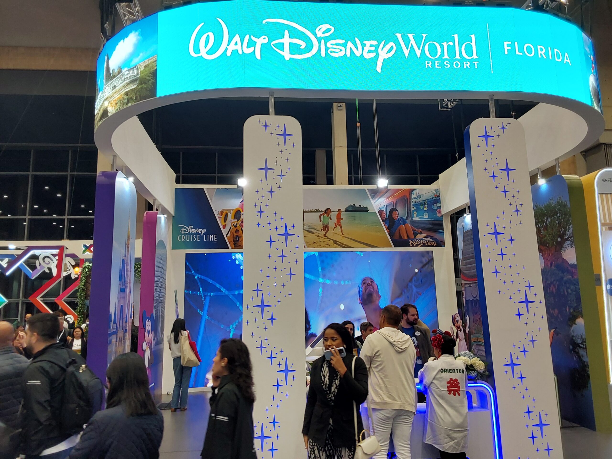 Estande da Disney Estande da Disney