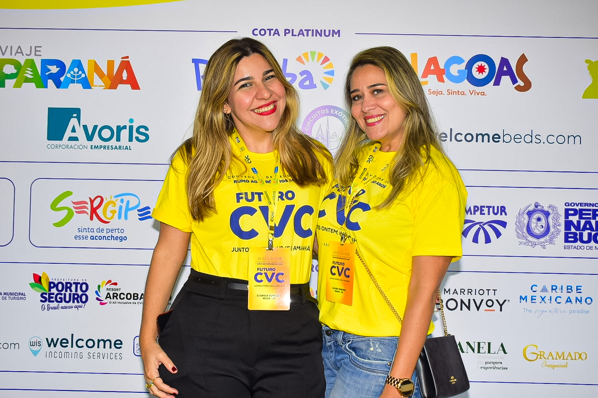 Georgia Dowsley e Alzira Ribeiri, franqueadas CVC Georgia Dowsley e Alzira Ribeiri, franqueadas CVC