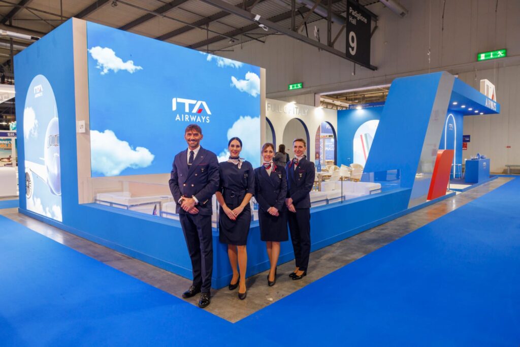 ITA Airways apresenta cronograma de verão no Borsa Internazionale del Turismo, em Milão 1 IMG 20250211 WA0010 ITA Airways apresenta cronograma de verão no Borsa Internazionale del Turismo, em Milão