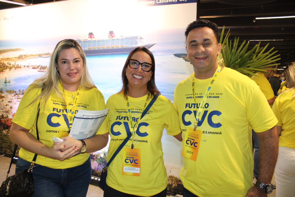 Dagna Souza, Vivi Braga, e Vitor Souza