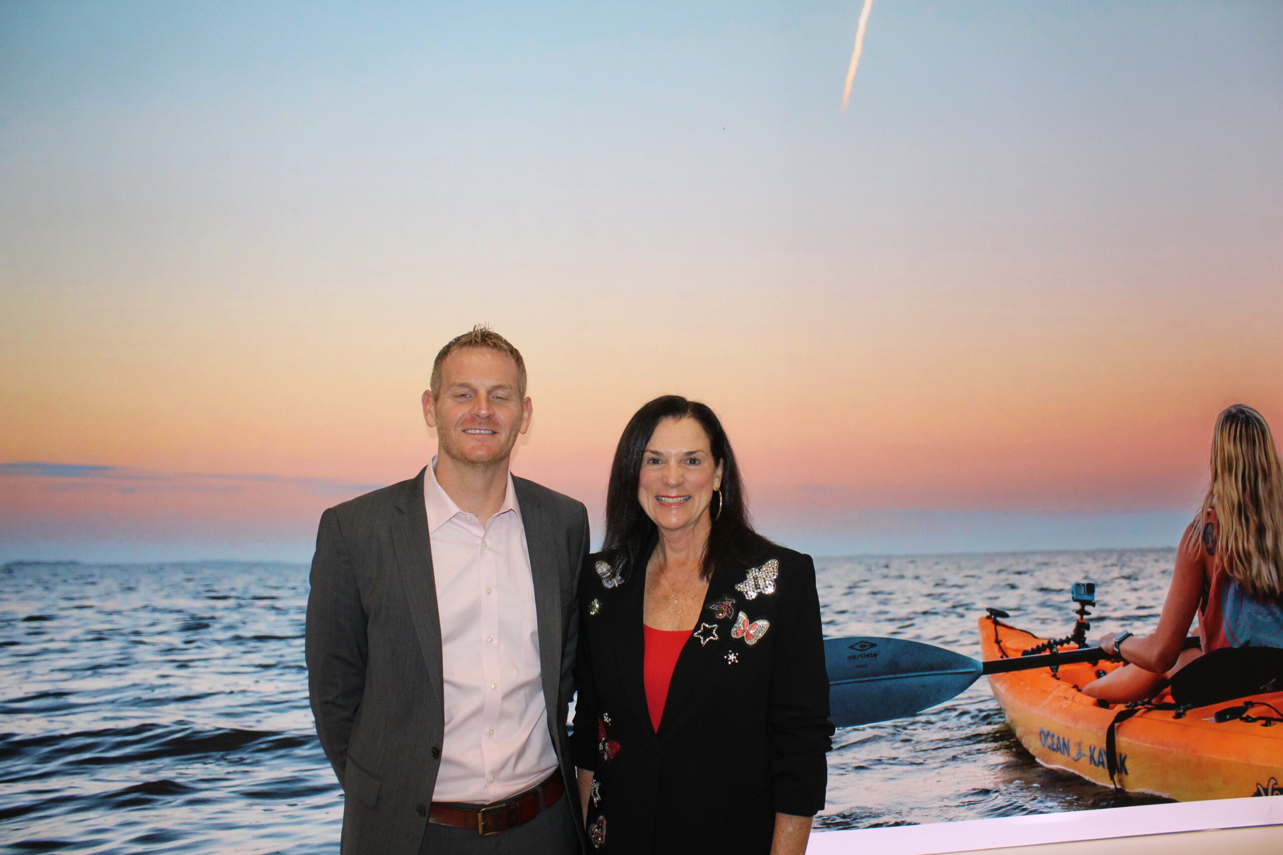 Craig Thomas e Dana Young, do Visit Florida