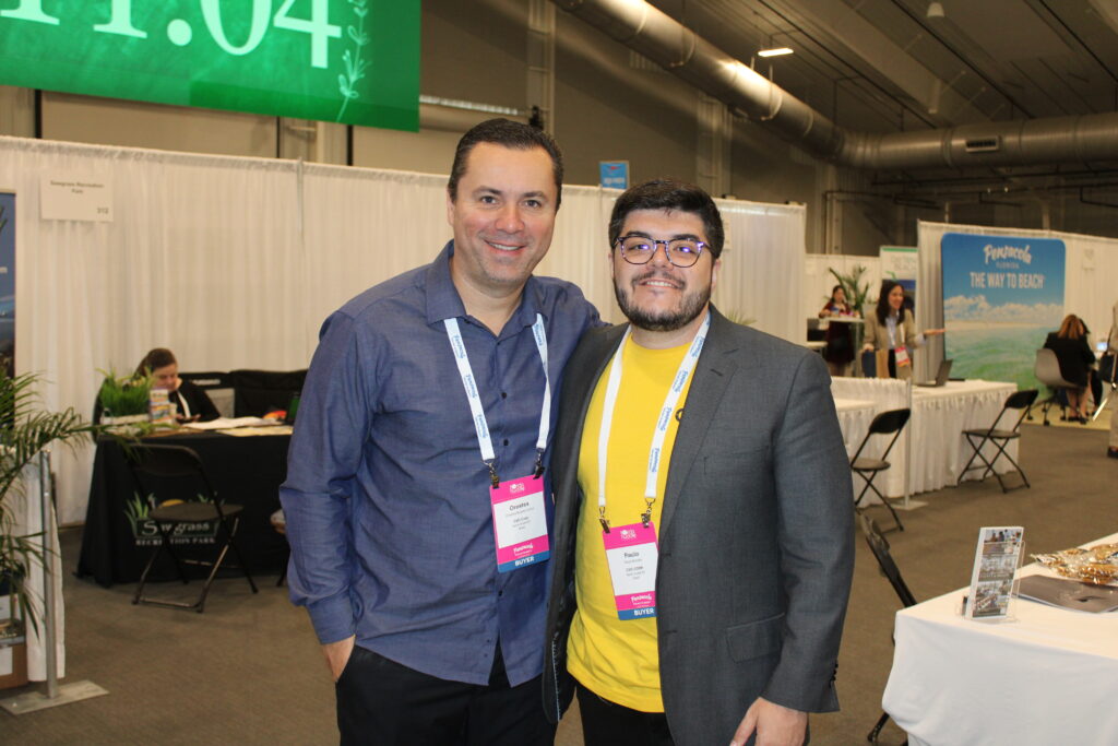 Orestes Buzato e Paulo Biondo, da CVC Corp