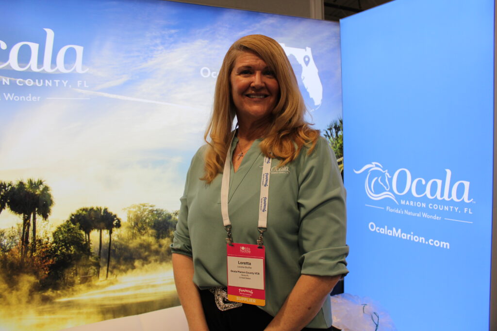 Loretta Shaffer. Tourism Development Director de Ocala/Marion County Visitors & Convention Bureau