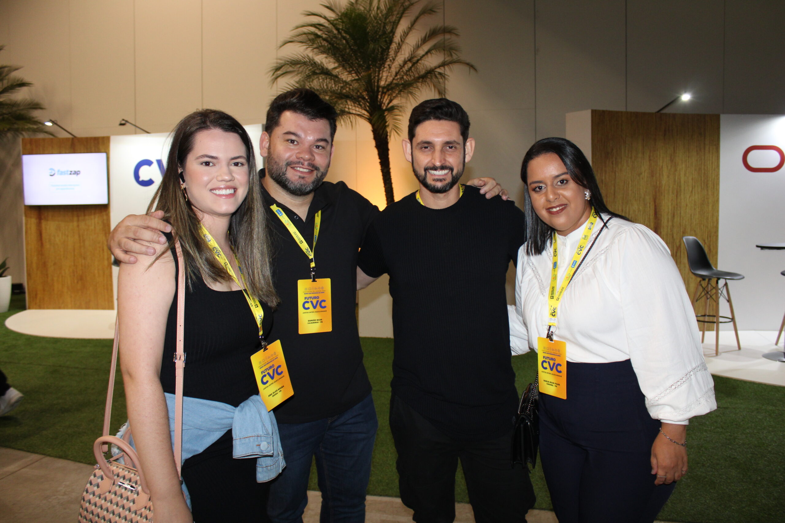 Ana Alice, Damião Silva, Nadja Silva, e Henrique Alvares Ana Alice, Damião Silva, Nadja Silva, e Henrique Alvares