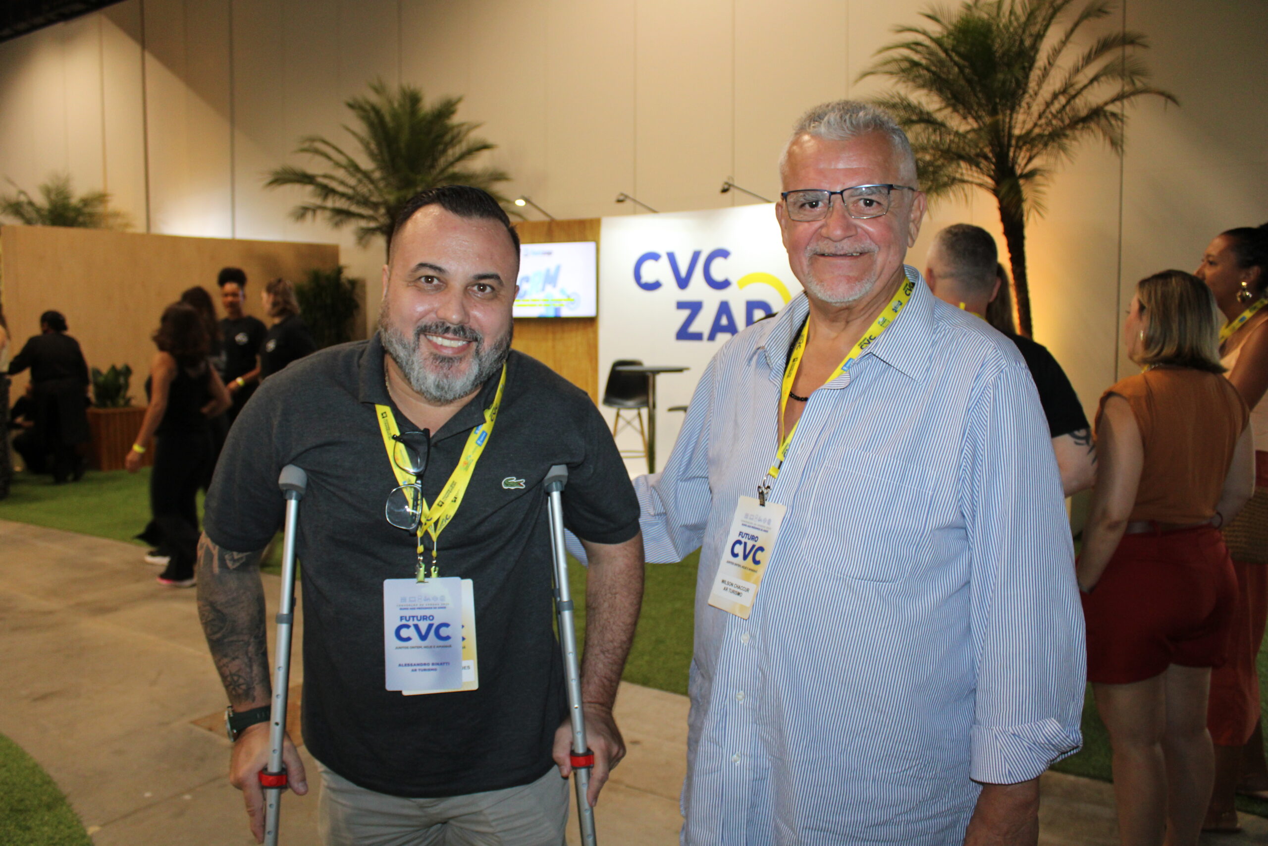 Alessandro Binatti e Wilson Chaccur, da AR Turismo Alessandro Binatti e Wilson Chaccur, da AR Turismo