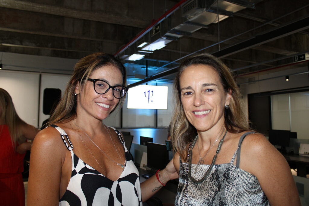 Ira Zorn, da Carol Cordeiro Viagens, e Gal Uhlendorff, da Escape