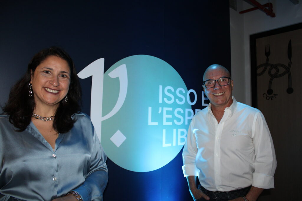Patricia Bonetti de Souza e Marco Oliva, do Club Med
