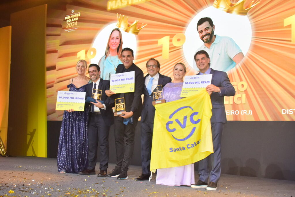 Master Franqueados - Acima de 35 lojas: Claudio Vila Nova, da CVC Distrito Federal e Minas Gerais