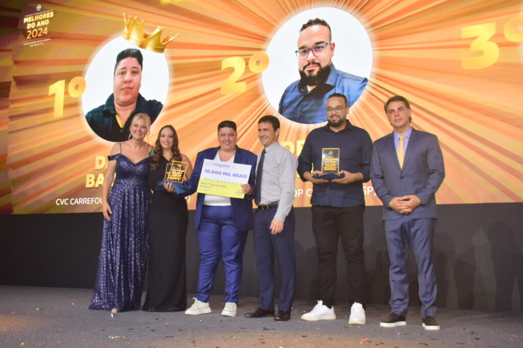 Premiado da categoria Meu 1º Ano de Vida -  Grupo 5: Tatiana Quilici, da CVC Shopping Mueller (PR)