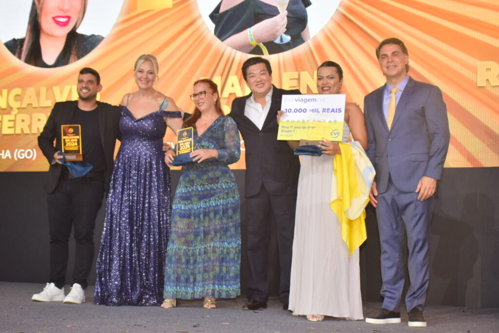 Premiado da categoria Meu 1º Ano de Vida -  Grupo 1 - Aline Gonçalves e Janaina Ferreira CVC Serrinha (GO)