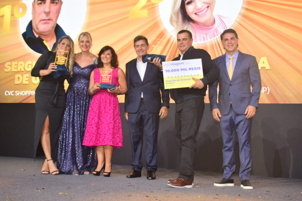 Premiado da categoria Meu 1º Ano de Vida -  Grupo 6: Matheus Henrique, da CVC Novo Shopping (Interior de SP)