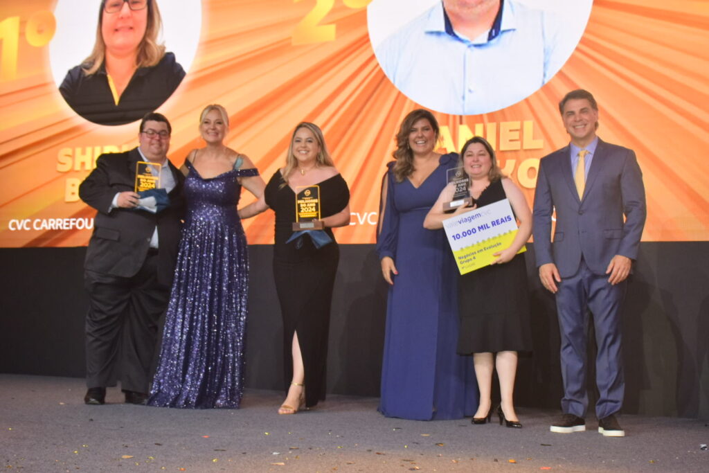 Premiado da categoria Franqueados – Outras categorias - Grupo 4: Shirley Beires, da CVC Carrefour Jacu Pêssego (SP)