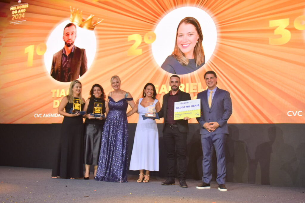 Premiado da categoria Franqueados – Outras categorias -  Grupo 5: Fred Guimarães, da CVC Shopping Butantã (SP)