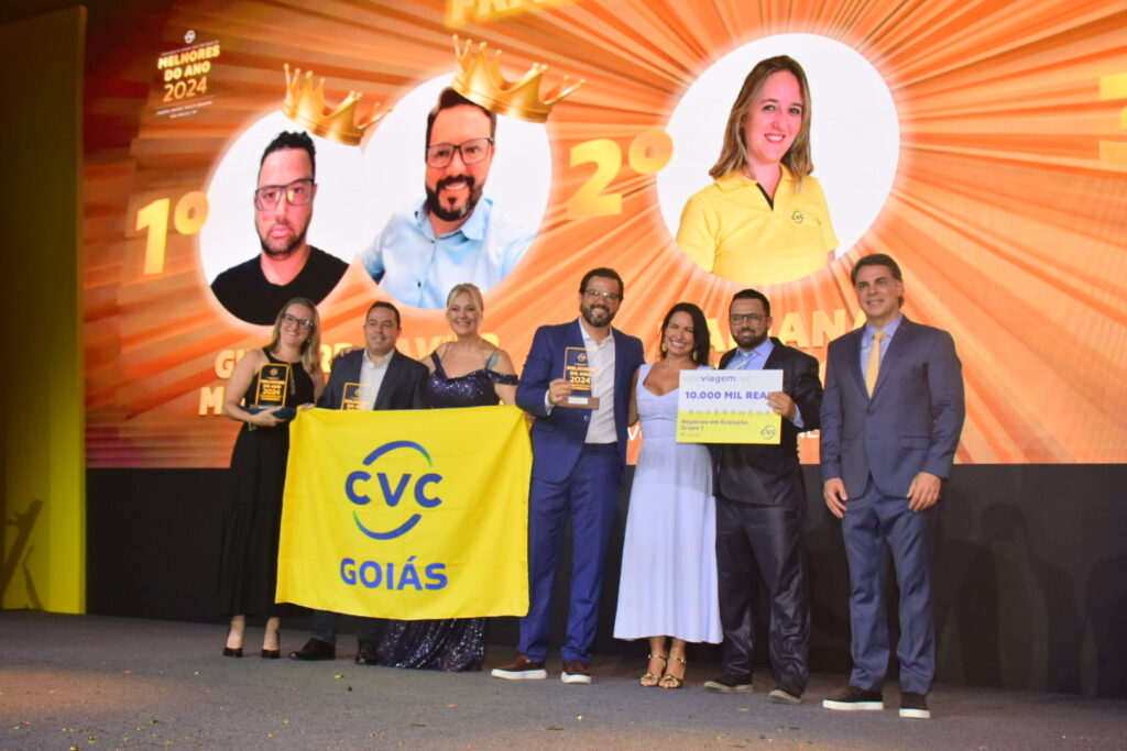 Premiado da categoria Franqueados – Outras categorias - Grupo 3: Gabriel Clivati, da CVC Balduino Taques (PR)