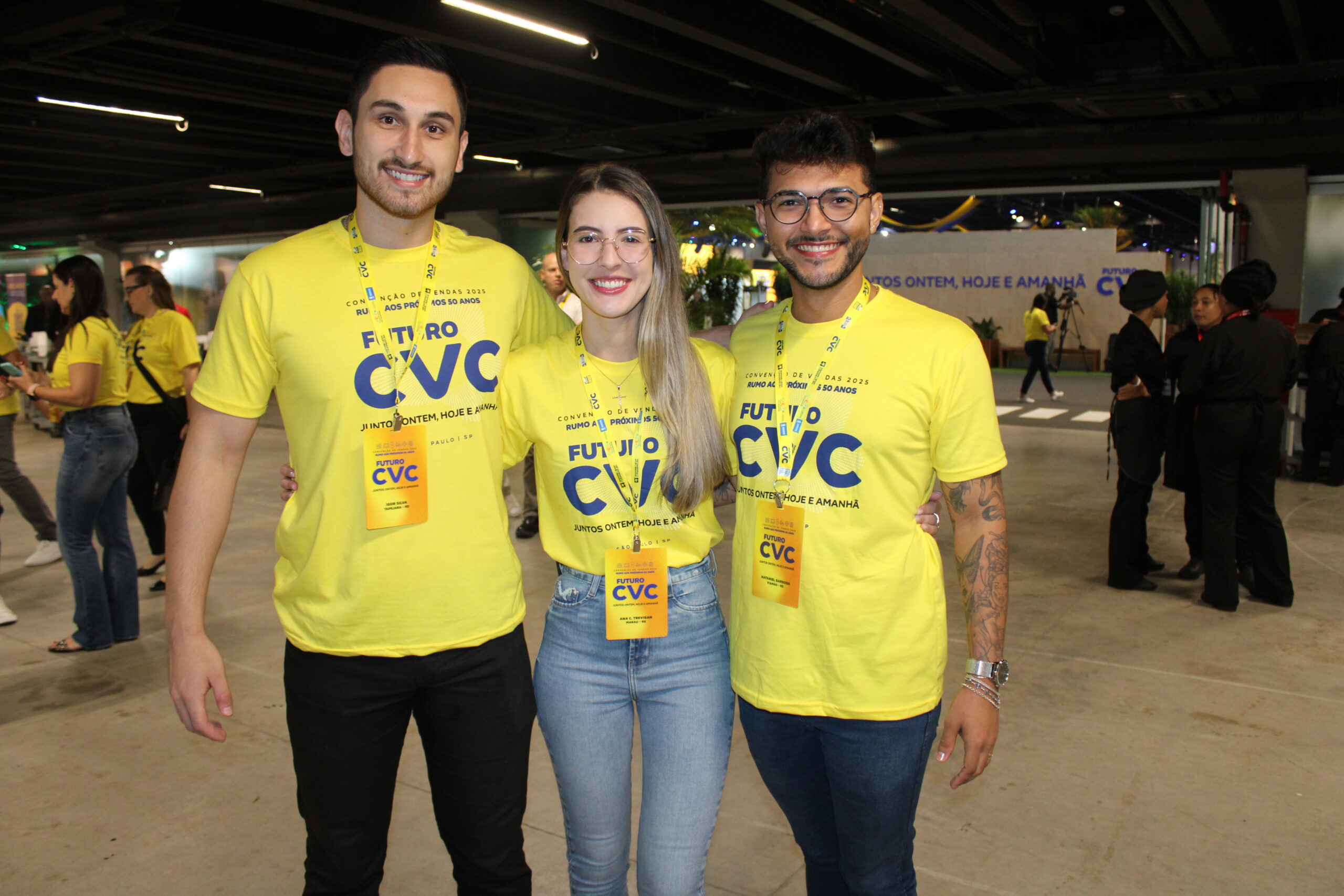 Igor Silva, Ana Trevisan, e Nataniel Barbosa Igor Silva, Ana Trevisan, e Nataniel Barbosa