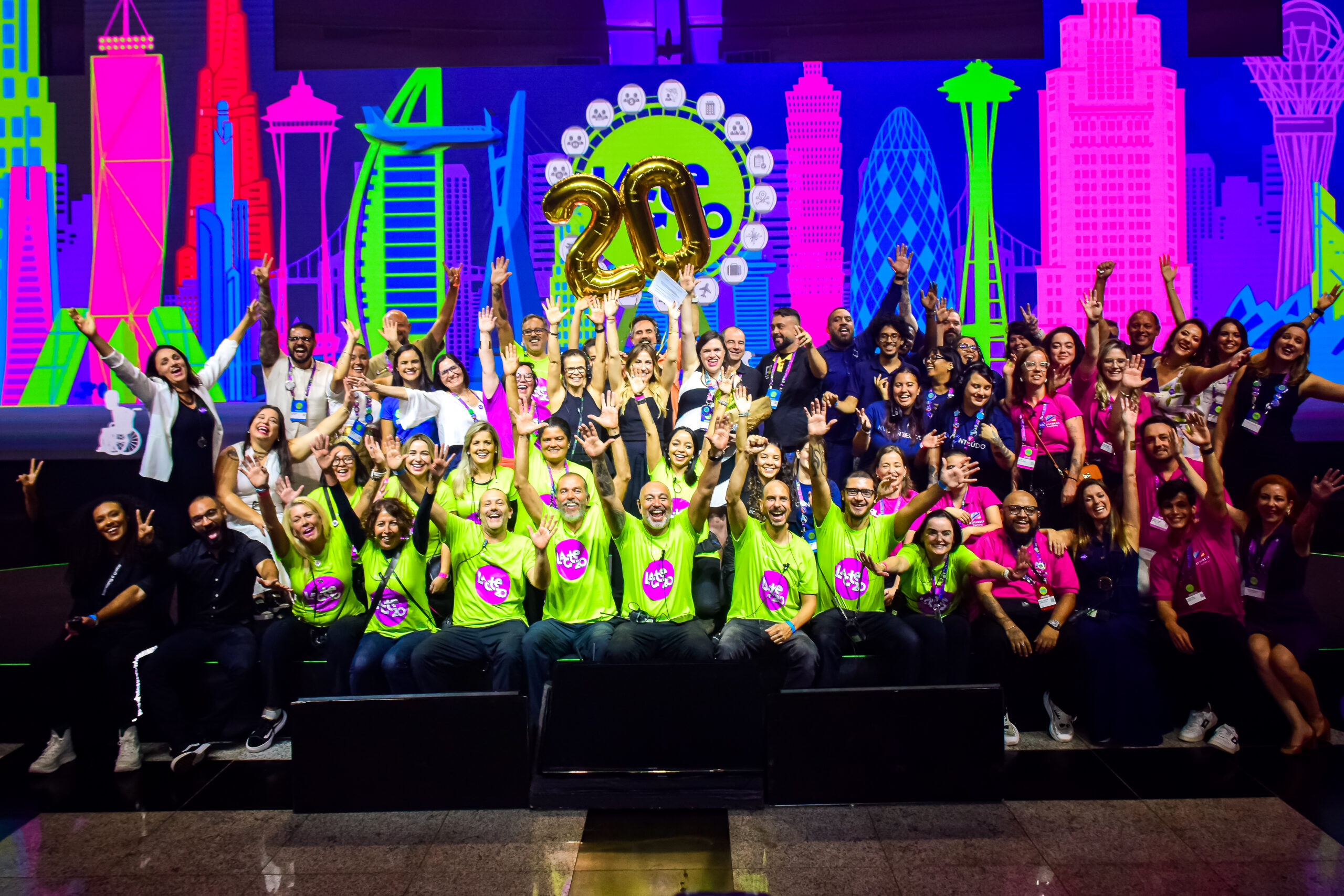 Lacte 20 encerrou em festa Lacte 20 encerrou em festa