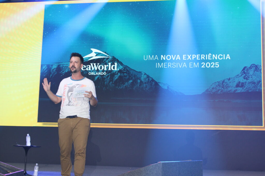 Leonardo Fortes do United Parks United Parks revela novidades no SeaWorld e Busch Gardens durante Convenção CVC