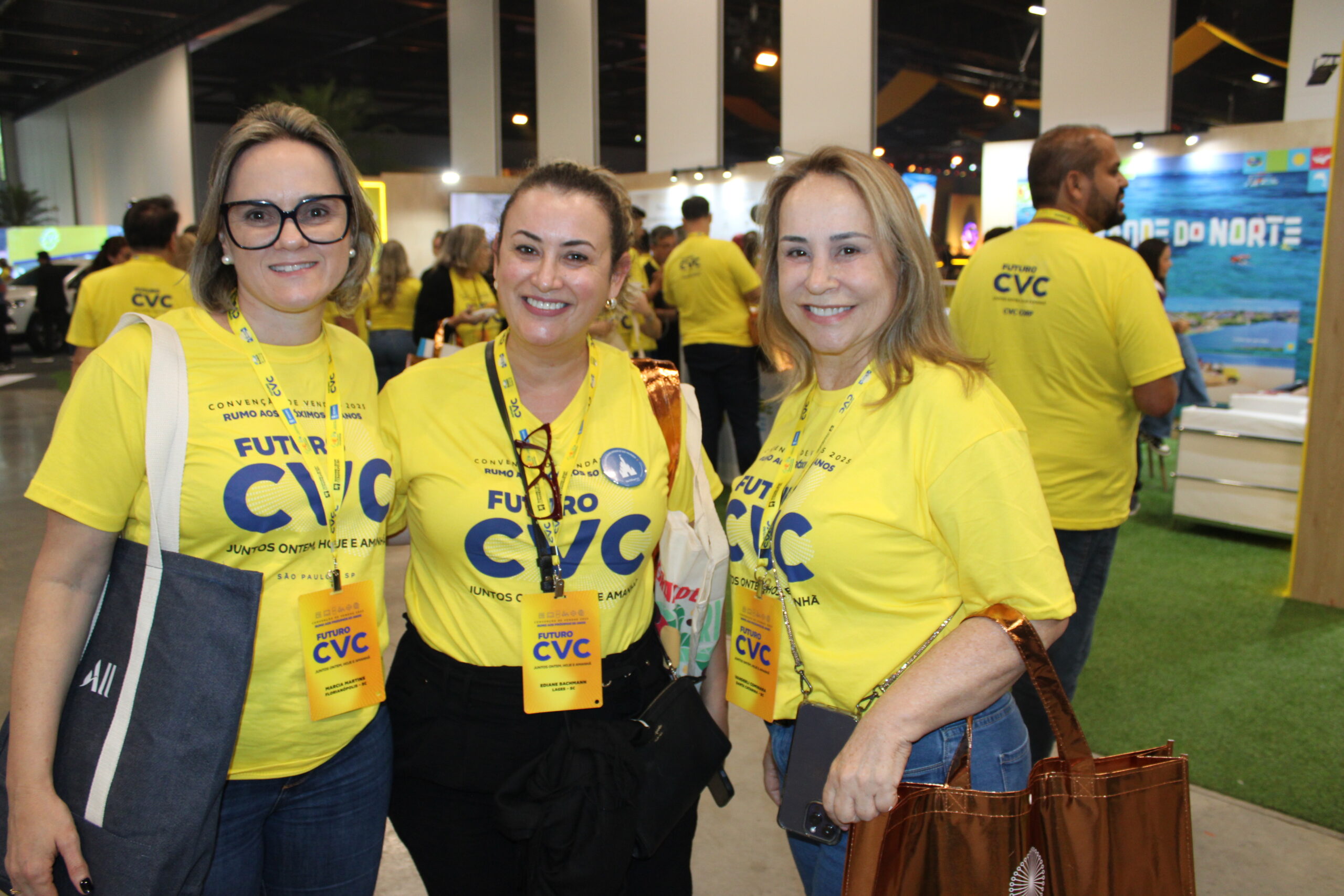 Marcia Martine, Ediane Bechmann e Vanderli Cominara Marcia Martine, Ediane Bechmann e Vanderli Cominara