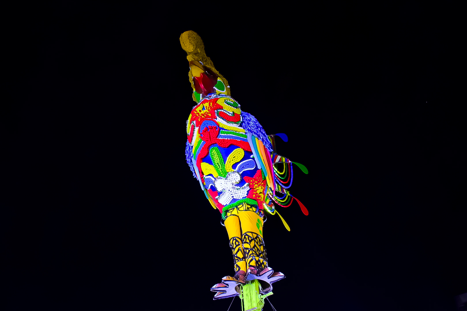 O Galo da Madrugada de 2025 carrega elementos da cultura e arte pernambucana O Galo da Madrugada de 2025 carrega elementos da cultura e arte pernambucana