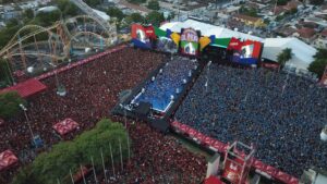 Espaço recebe os maiores eventos que antecipam a folia momesca no Estado, oferecendo uma programação variada em fevereiro (Divulgação/Pernambuco Centro de Convenções) Carnaval