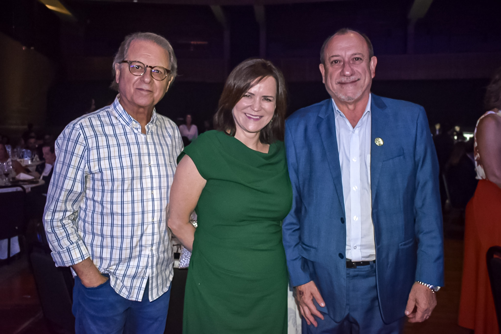Orlando de Souza, Ana Donato e Toni Sando