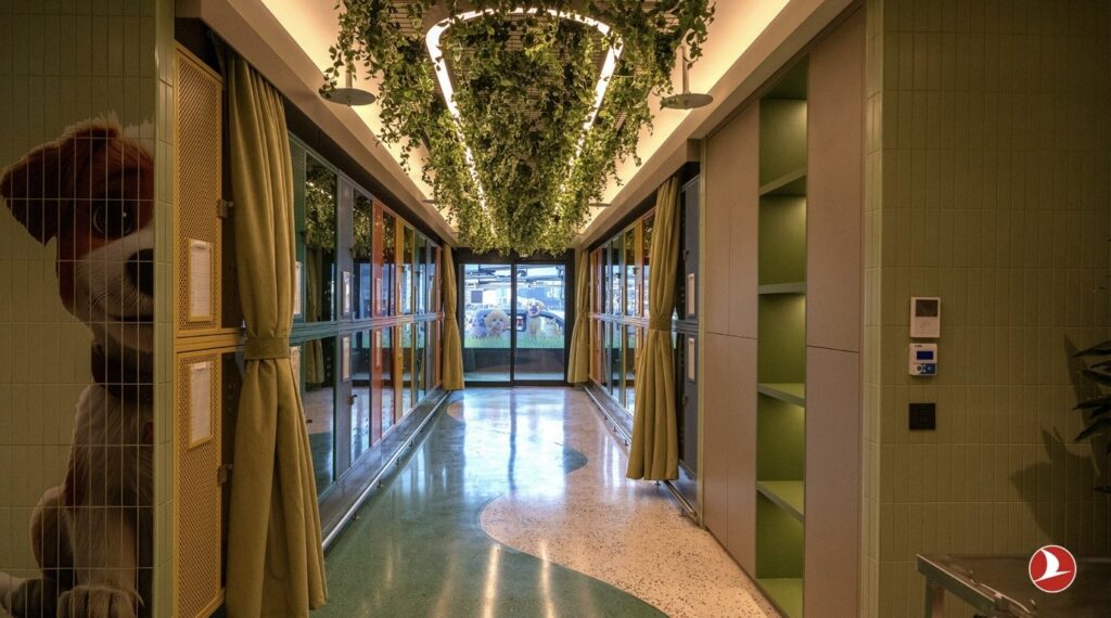 Os pets vão ganhar um espaço no lounge daTurkish Airlines em Istambul (Divulgação/Turkish Airlines)