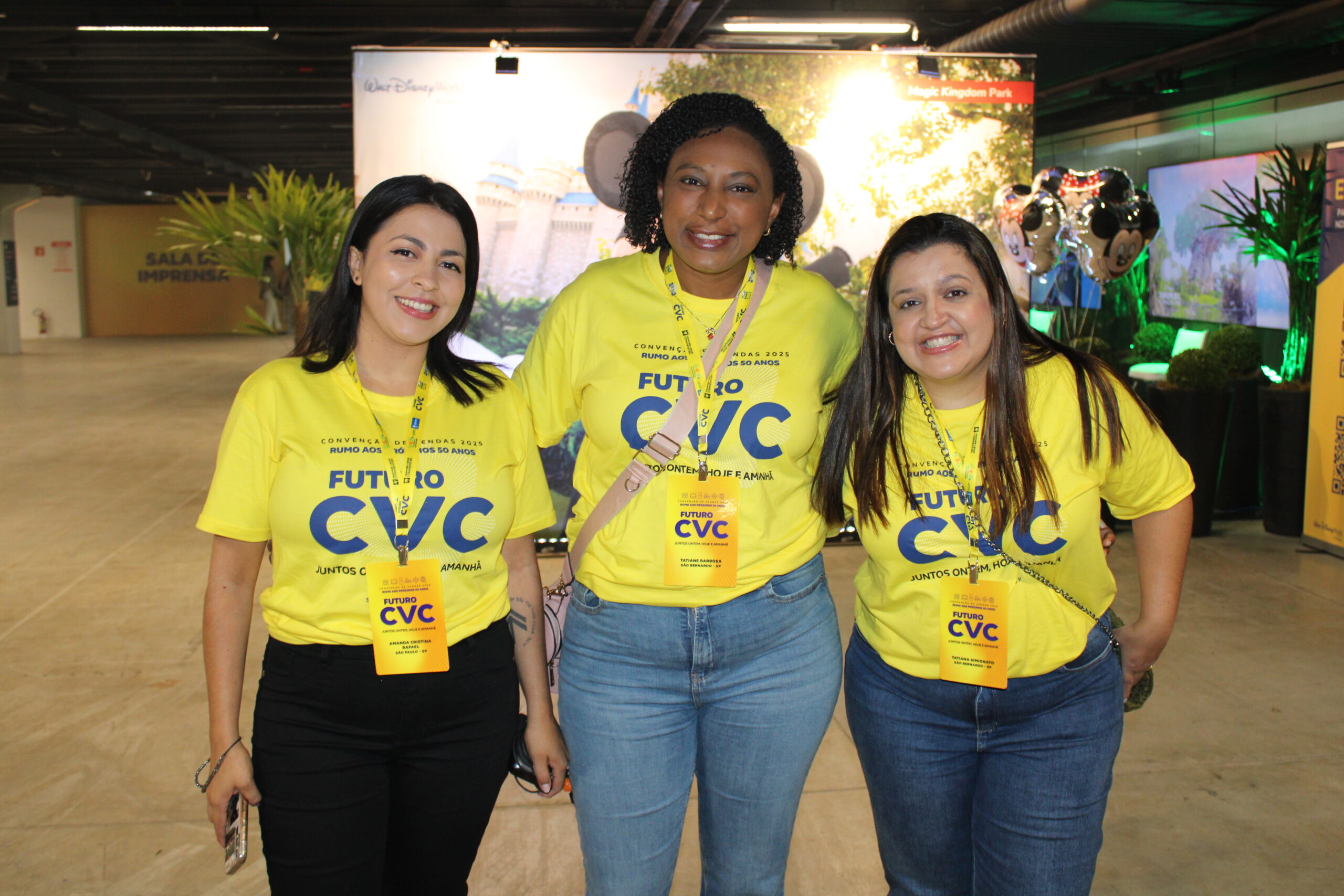 Tatiana Simionato, Tatiane Barbosa e Amanda Cristina Tatiana Simionato, Tatiane Barbosa e Amanda Cristina