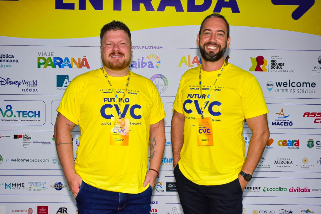 Tiago Martins e Ricardo Silva, franquia dos da CVC