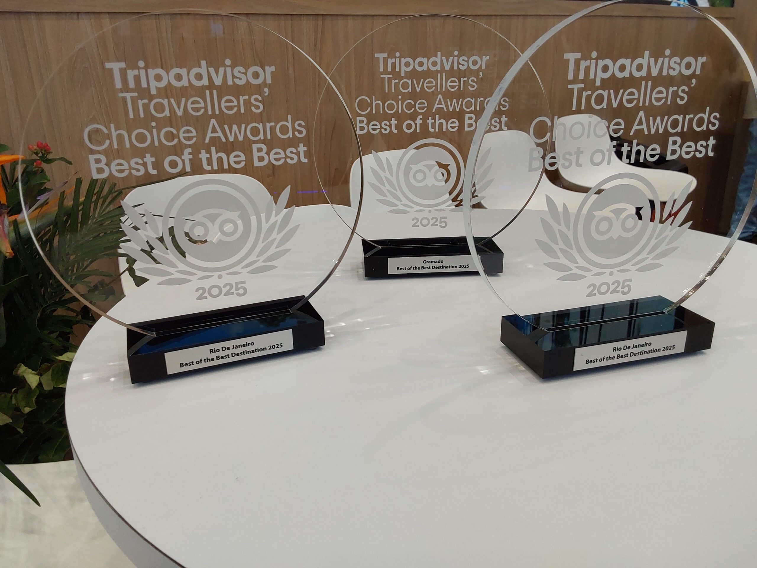 TripAdvisor premiou destinos brasileiros durante a ANATO 2025 TripAdvisor premiou destinos brasileiros durante a ANATO 2025
