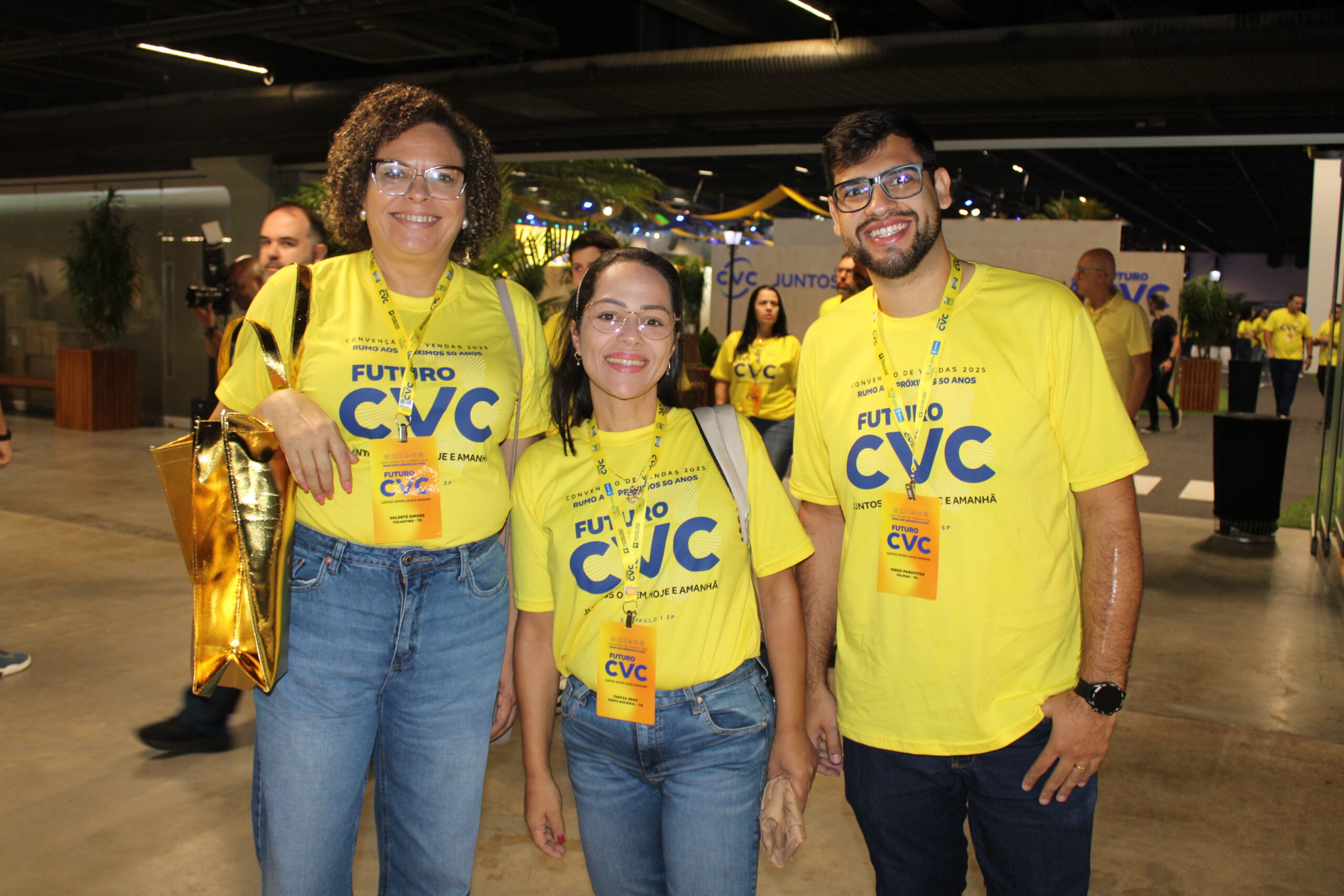 Valdete Simões, Thayza Sena e Diego Panovitch Valdete Simões, Thayza Sena e Diego Panovitch