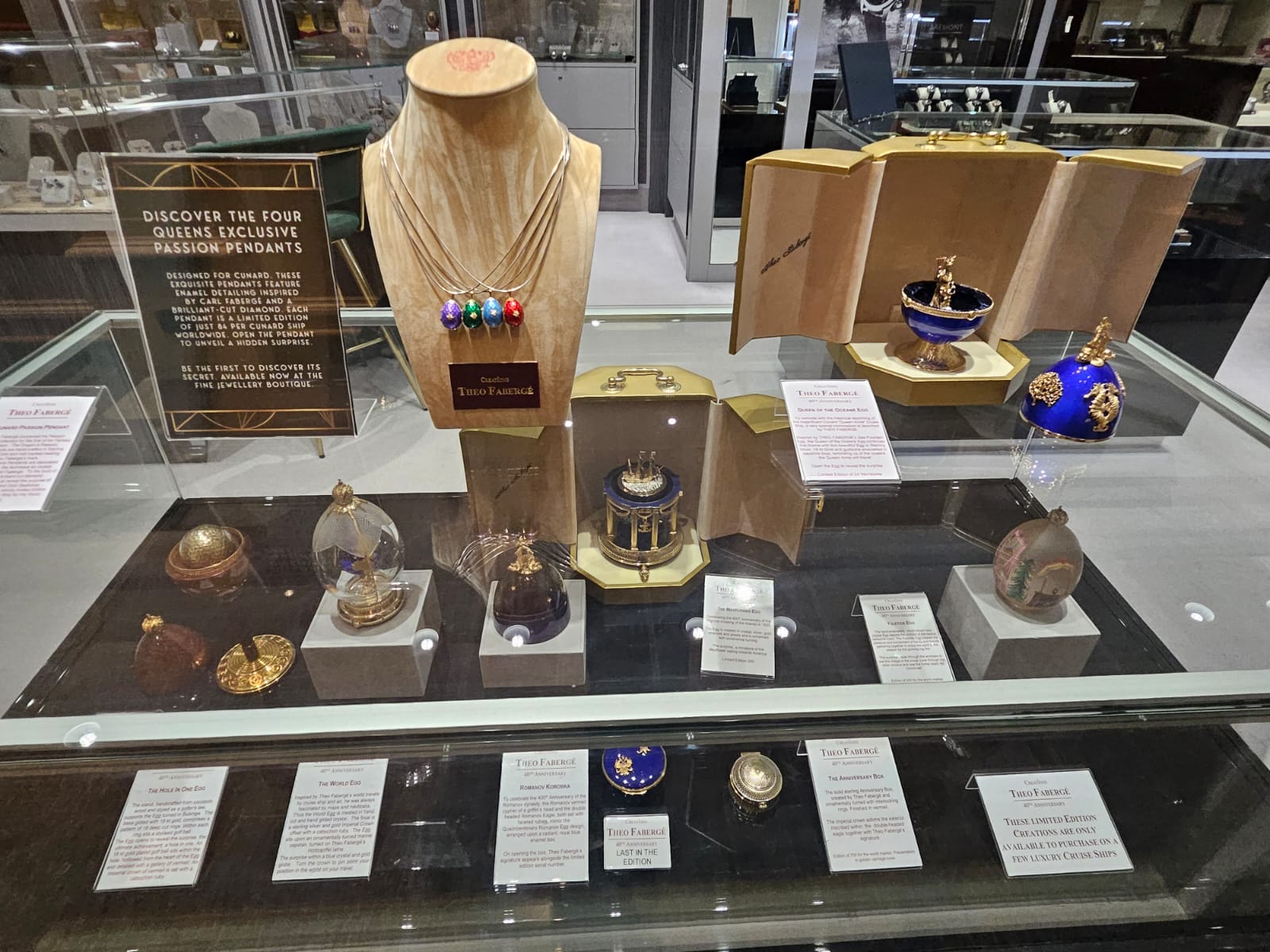 Joalheria no Queen Victoria Joalheria no Queen Victoria