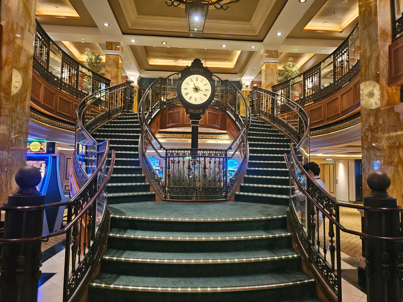 Escadaria do Queen Victoria Escadaria do Queen Victoria