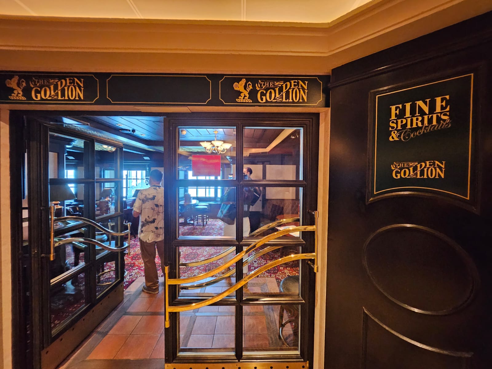 Bar The Golden Lion Bar The Golden Lion